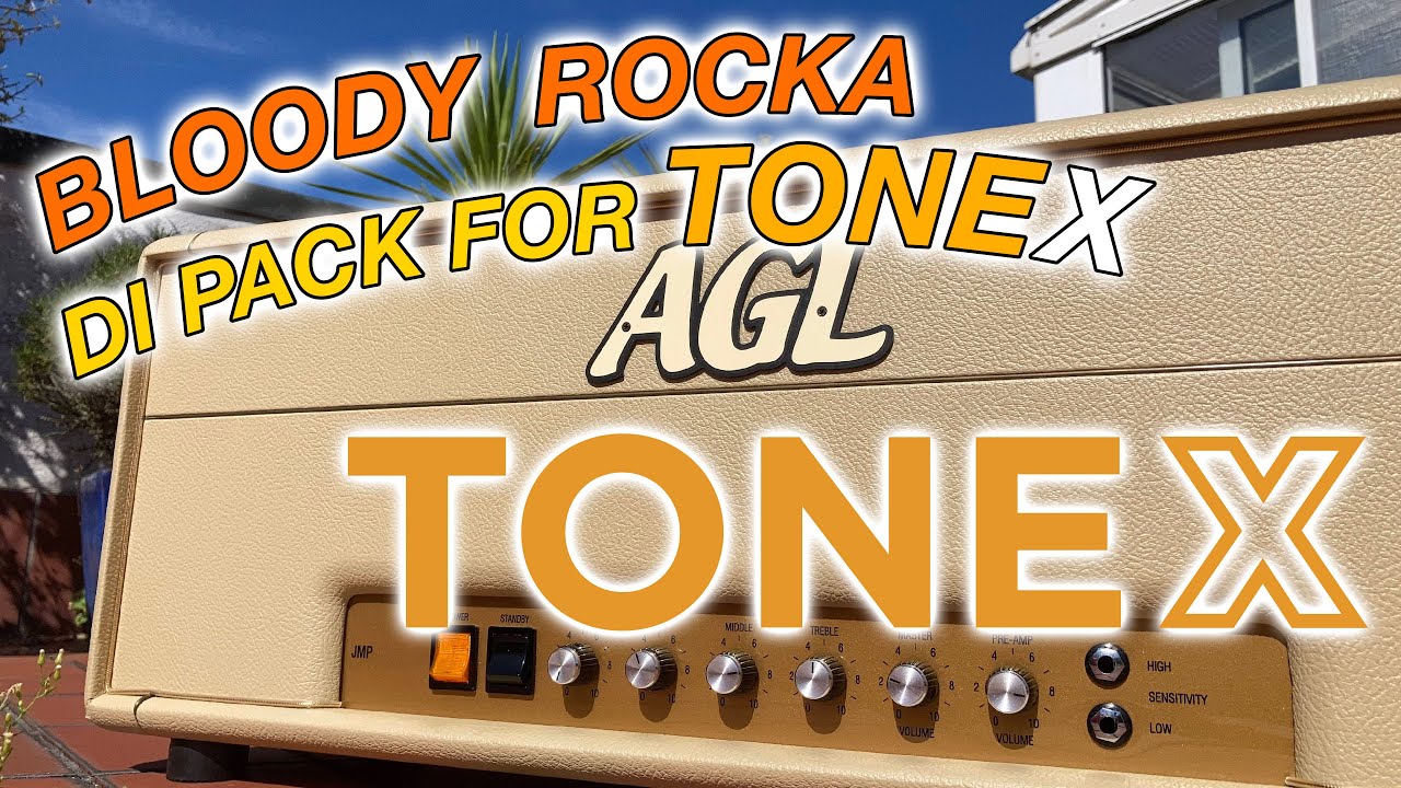 AGL Bloody Rocka DI pack for ToneX - V2 Version capturing