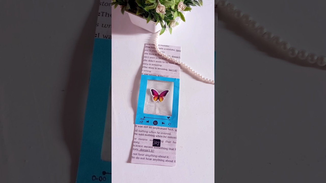 diy cute bookmark //easy bookmark tutorial 