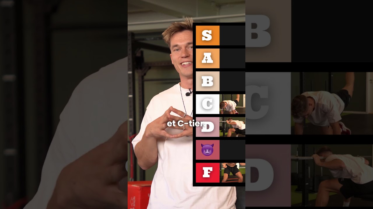 BOOTY ØVELSE TIER LISTE