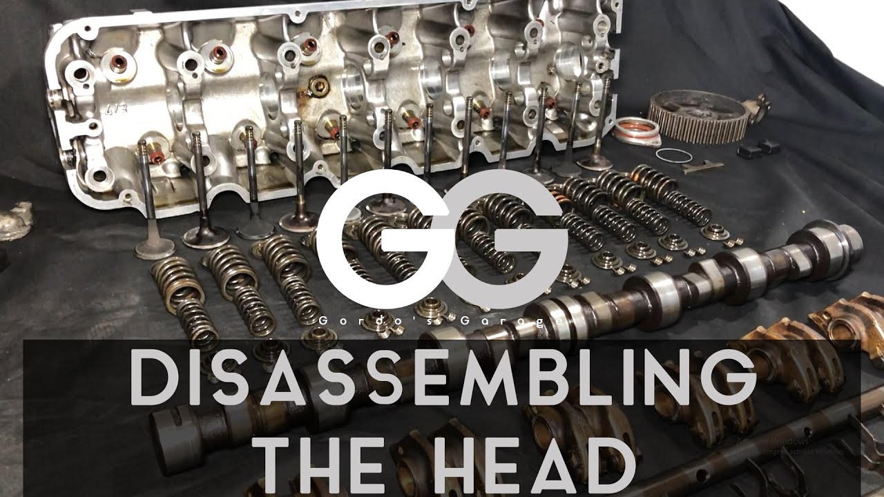 E30 Turbo Stroker Build - EP 2: Disassembling the head