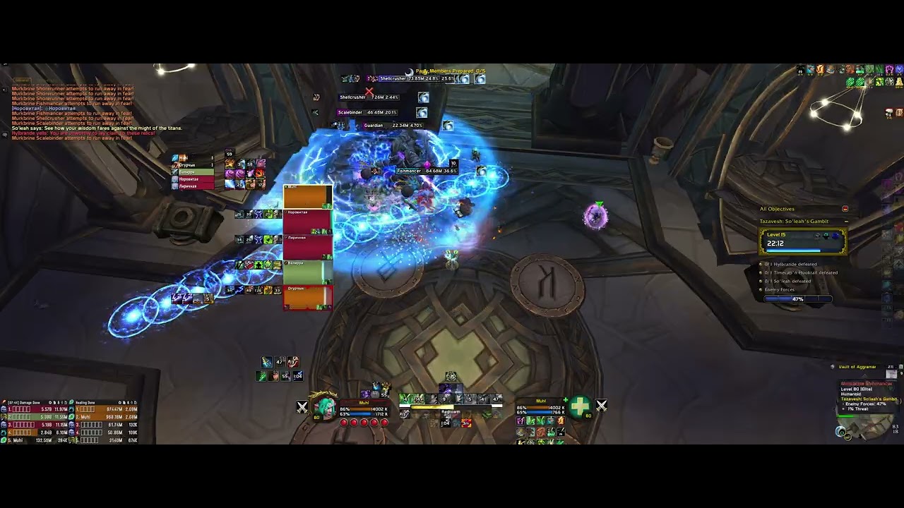 Resto Druid POV+15 Gambit Intime Clean run