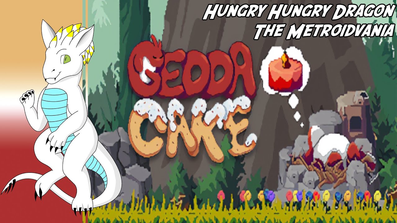 Hungry Hungry Dragon The Metroidvania | Let's try Gedda Cake Demo