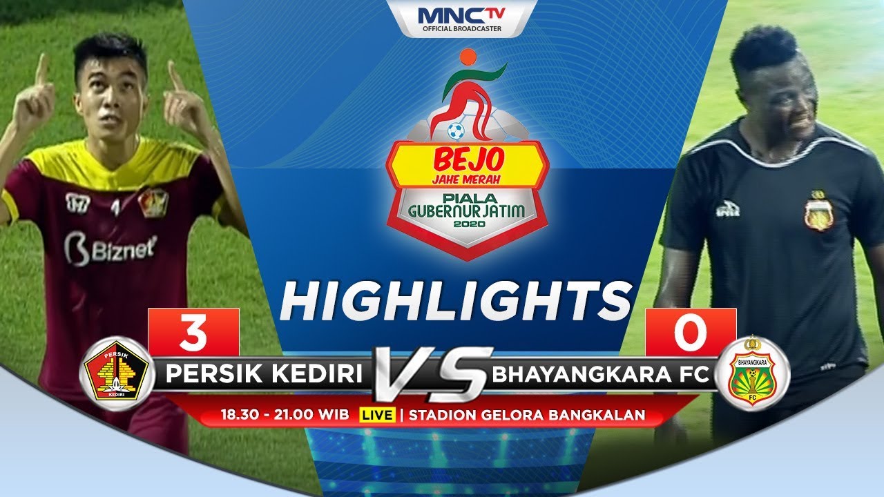HIGHLIGHTS PERSIK VS BHAYANGKARA FC (FT: 3-0) - Bejo Jahe Berah Piala Gubernur Jatim 2020