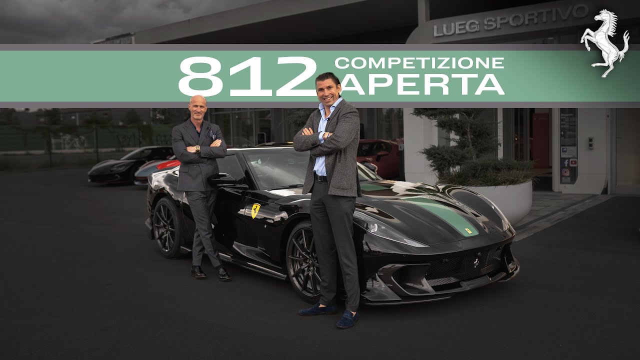 Ferrari 812 Competizione Aperta in Nero Stellato | Ferrari Düsseldorf