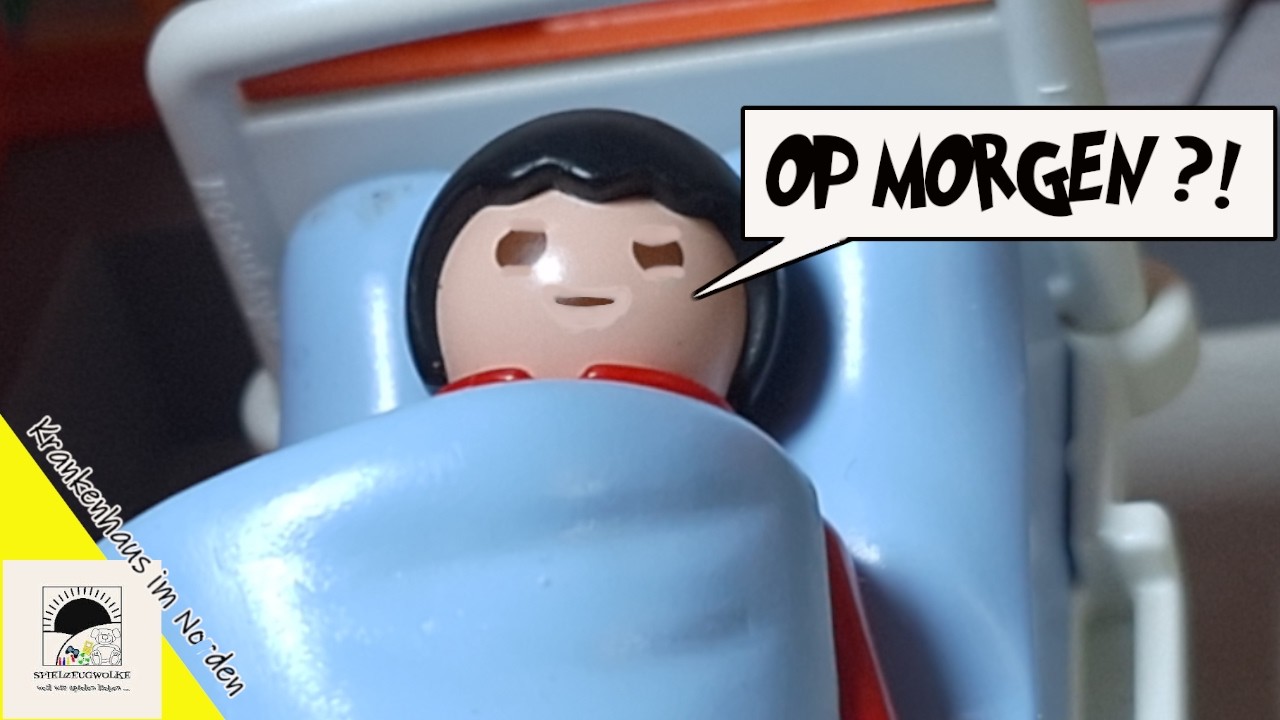 Morgen wird Felix operiert 😟 Er hat große Angst  | Krankenhaus Nord | Playmobil Stop Motion