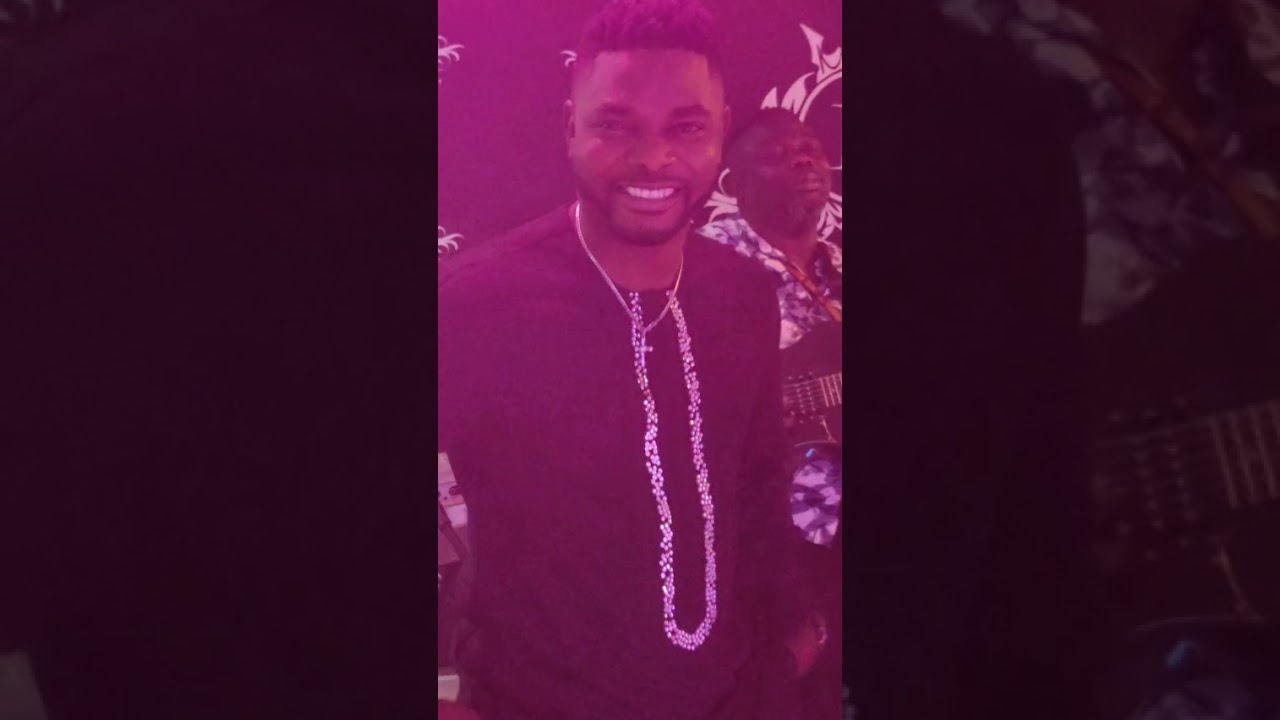 AGD on stage with Opa, k praise and baba Tee last night with Obesere 
