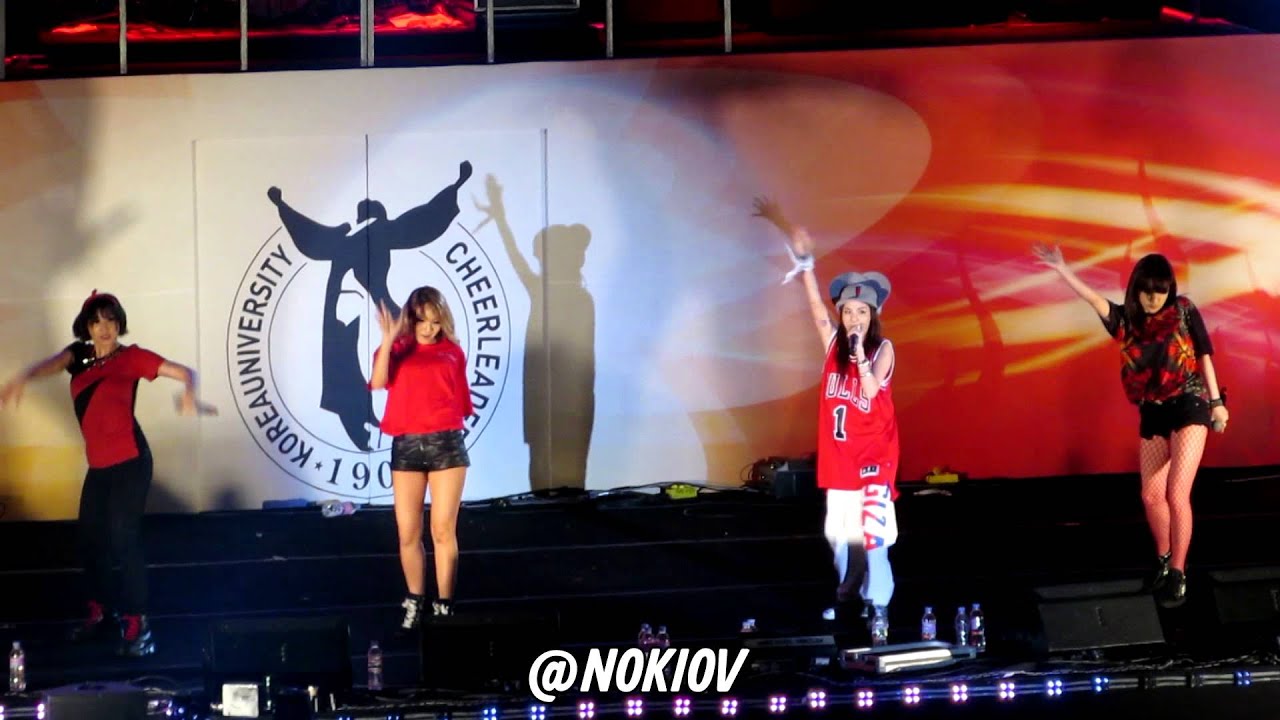 2013.05.24 고려대축제 2NE1 - Can't Nobody