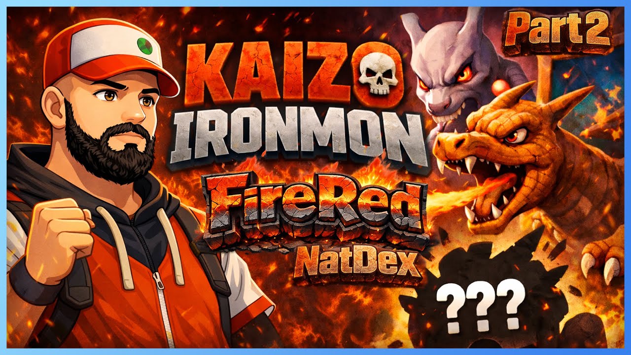 Schaffen wir es UNTER 500 Attempts - Pokemon Kaizo Ironmon NatDex FireRed - Stream 02 [German]