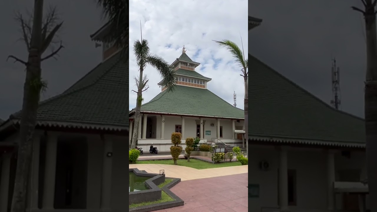 Manonjaya, Tasikmalaya. Masjid Agung Manonjaya. Manonjaya, Tasikmalaya, Januari 2025.