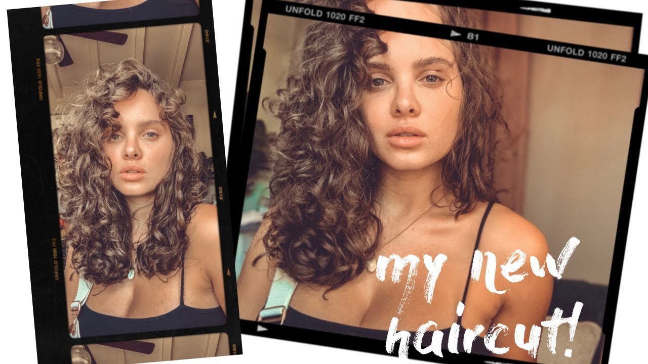 cutting my curly wavy hair | HAIR TRANSFORMATION