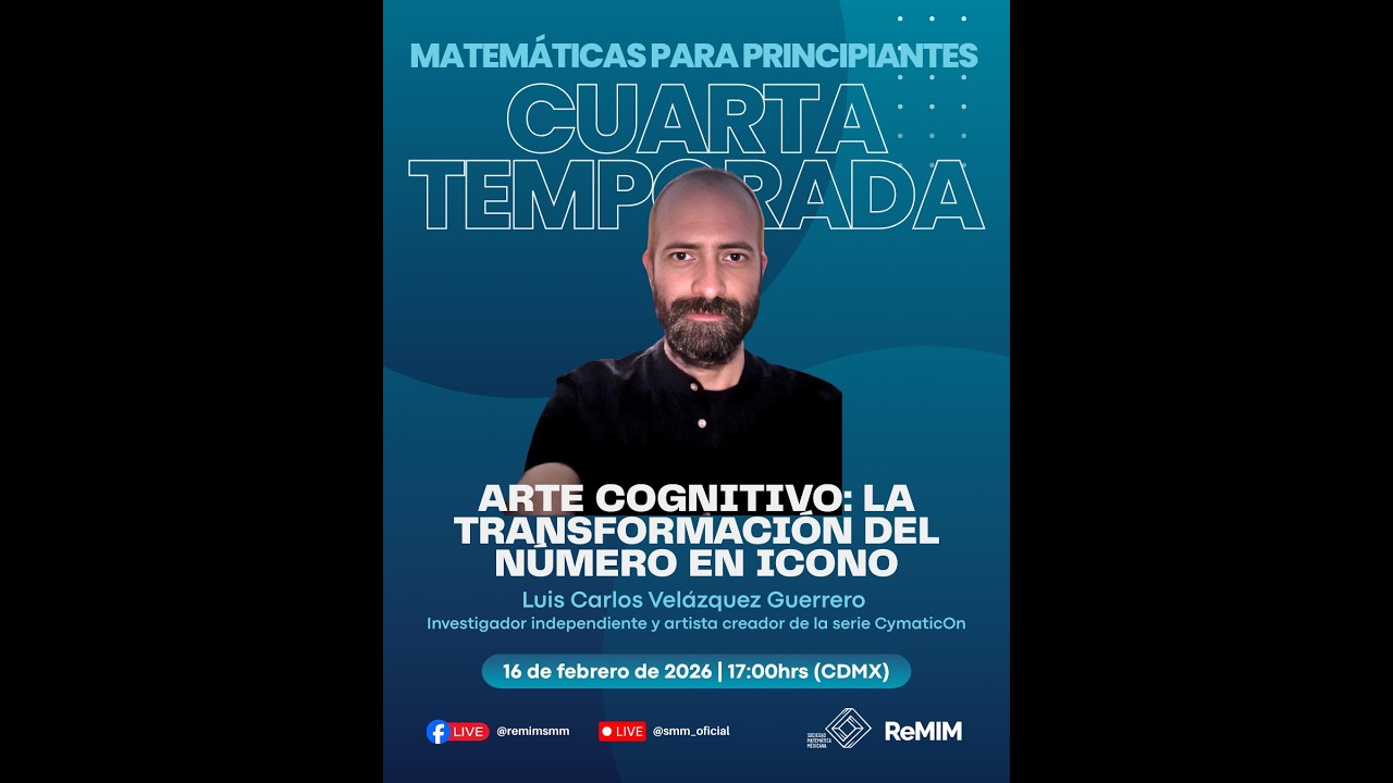 ReMIM | Conferencias virtuales | Arte cognitivo: La transformación del número en icono