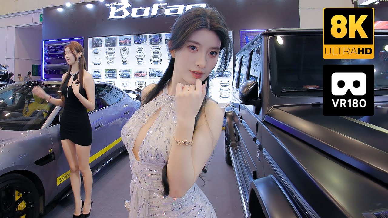 [VR180] 车模#BB酱，苏州GTSHOW 2025