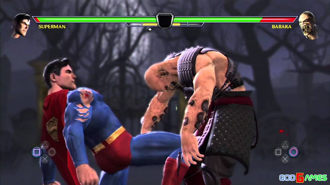 Mortal Kombat vs. DC Universe Gameplay PS3 HD (GodGames Preview)