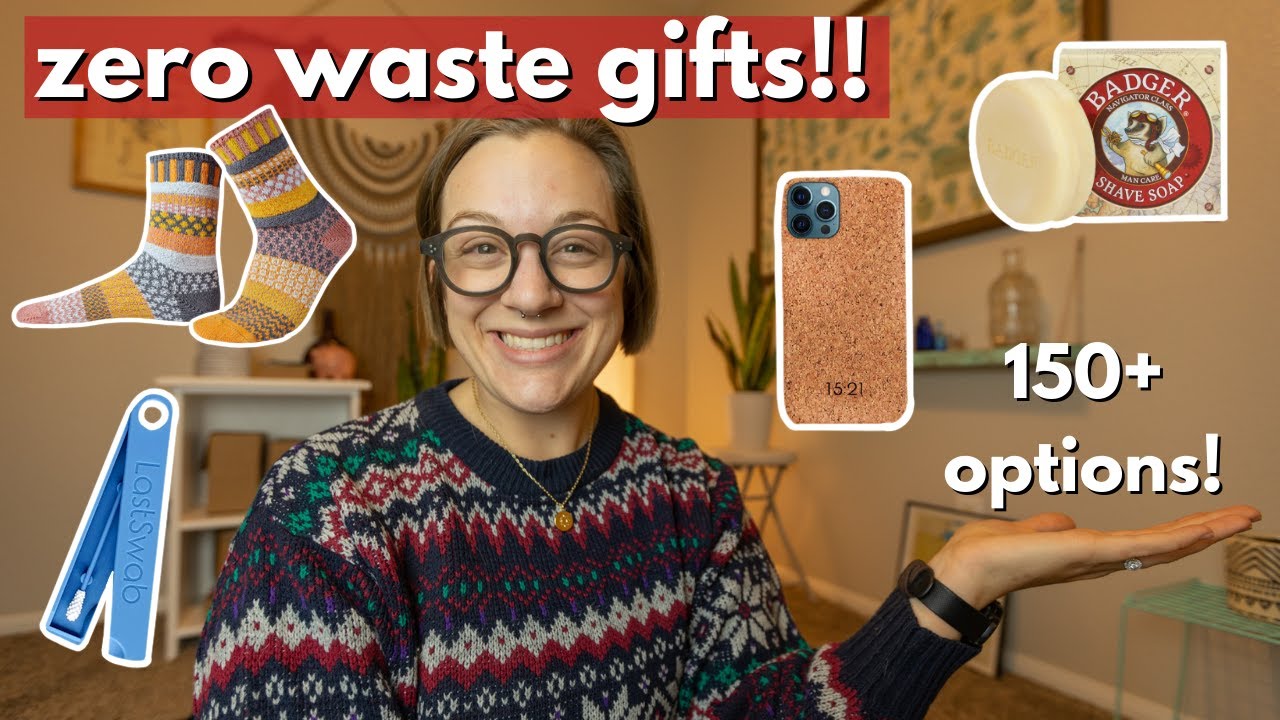 Eco-Friendly GIFT GUIDE 2025!! Sustainable holiday gifts + how to have a zero waste Christmas