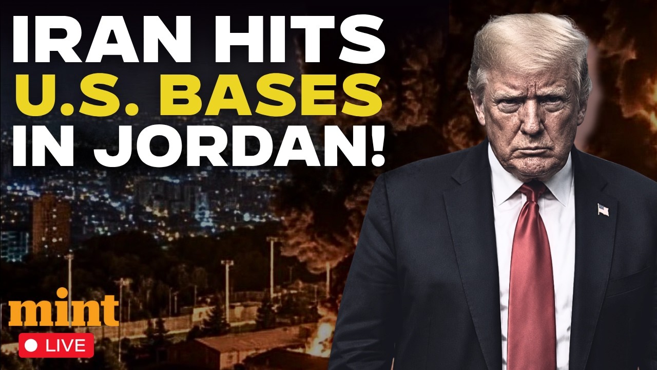 Iran War LIVE: Iran Strikes US Bases in Jordan | IRGC Retaliation After US Attack on Larak Island