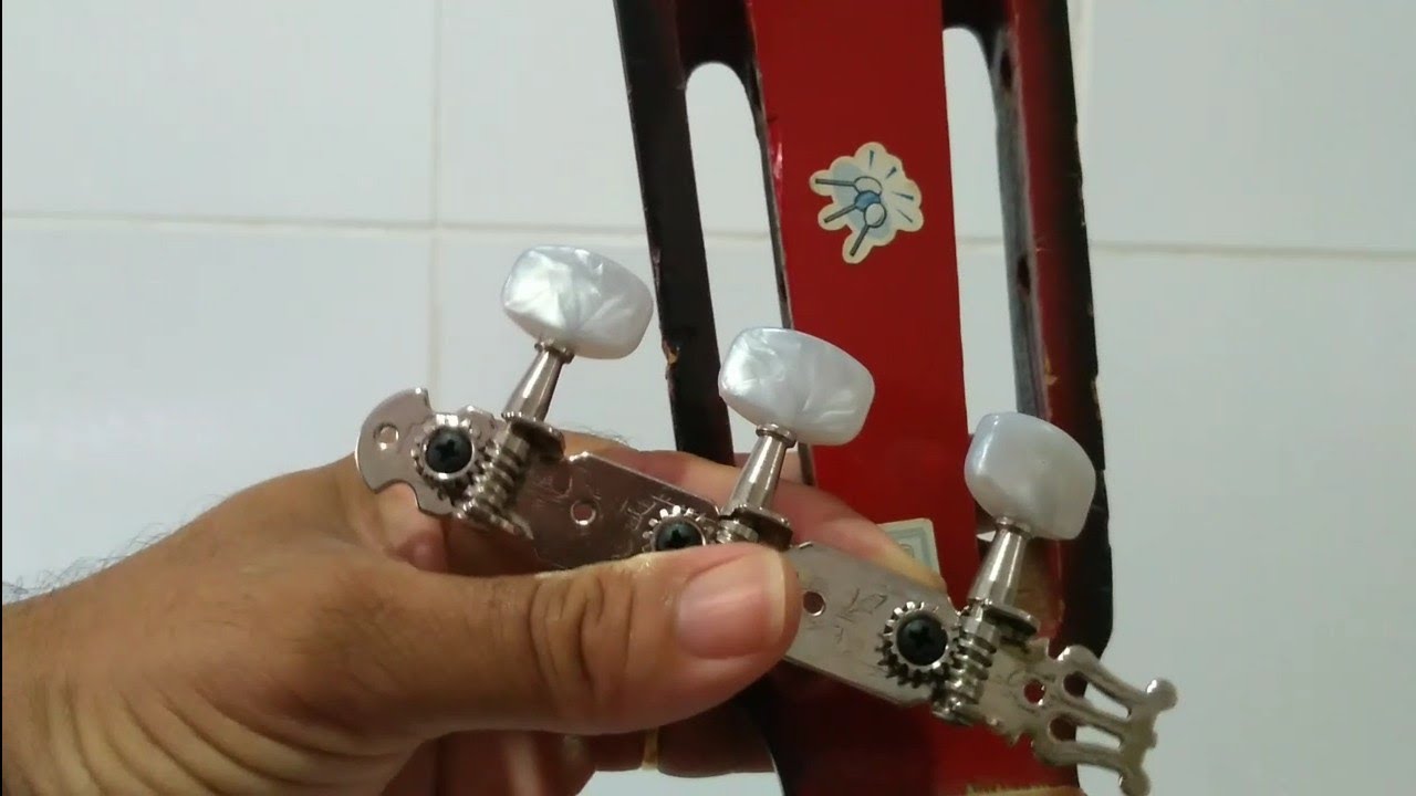 Aprenda a colocar Tarraxas e Cordas no Violão de forma fácil e correta
