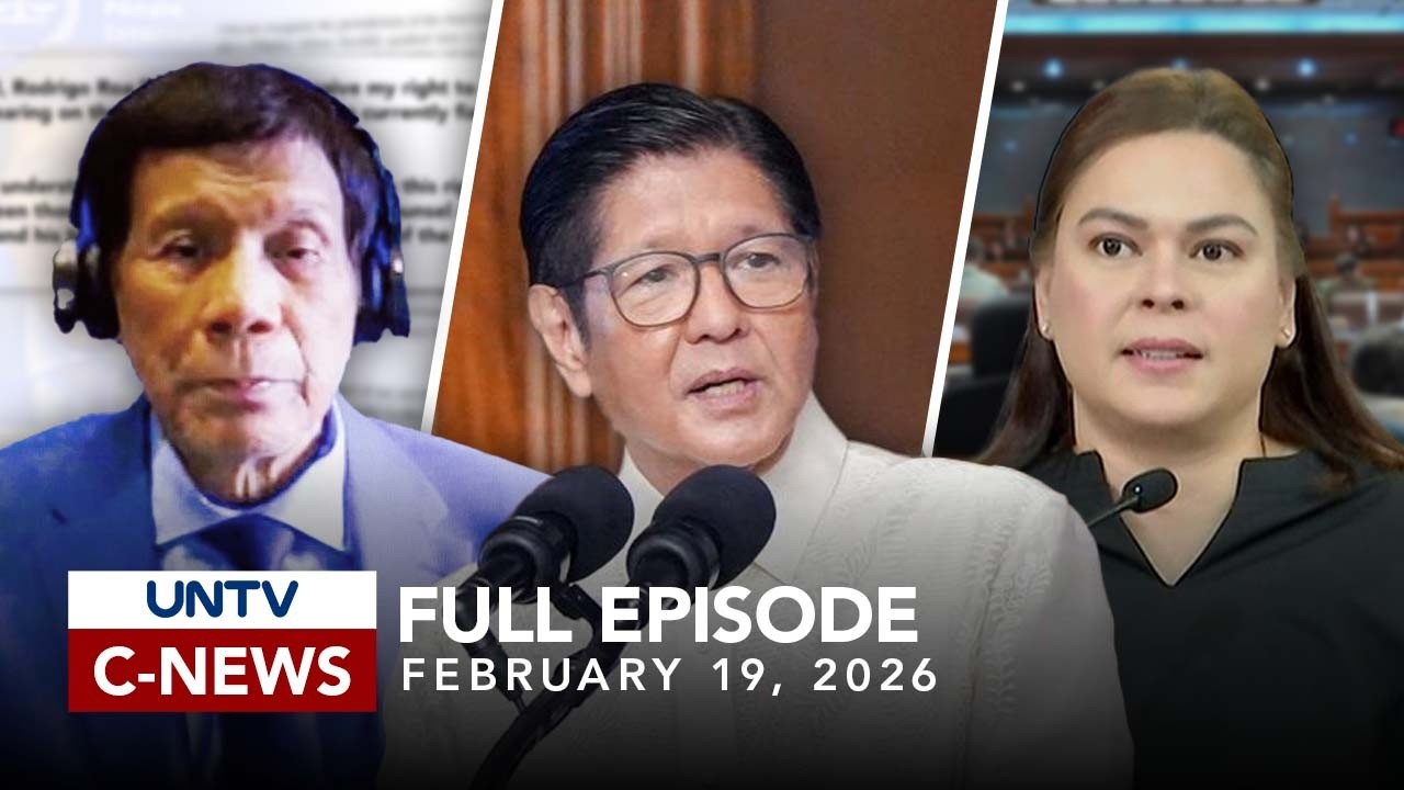 UNTV: C-NEWS | February 19, 2026