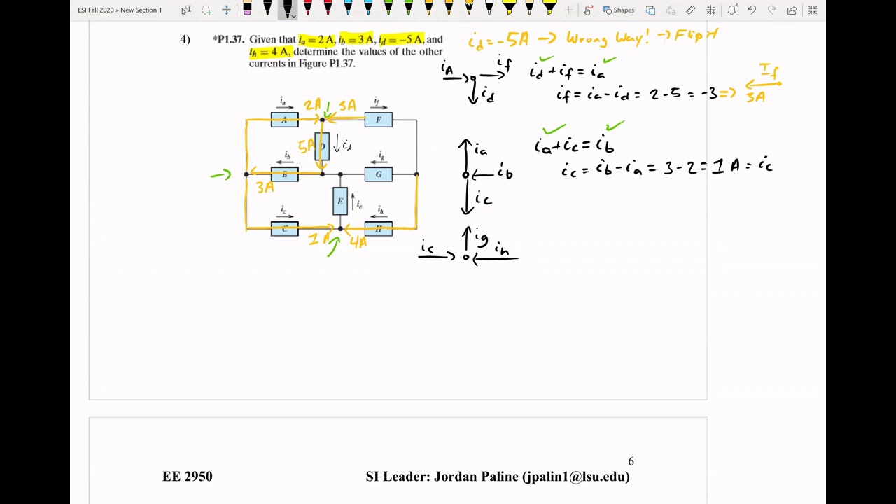 EE 2950 SI Session Exam 1 Review Problem #4