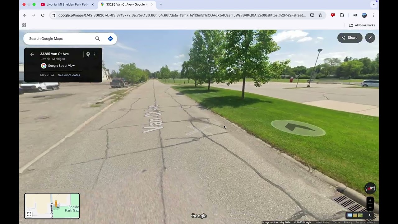 Livonia, MI Shelden Park Federal Signal EOWS-612 Google Maps