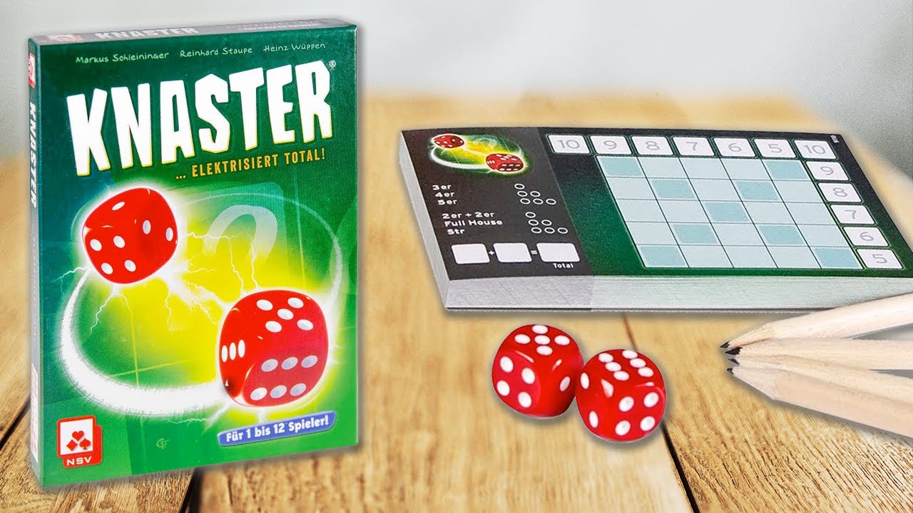 KNASTER - Spielregeln TV (Spielanleitung Deutsch) - NSV W&uuml;rfel