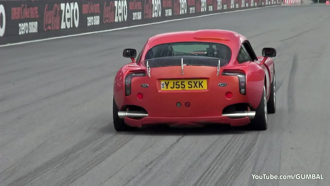 TVR Sagaris - Lovely Acceleration Sounds!