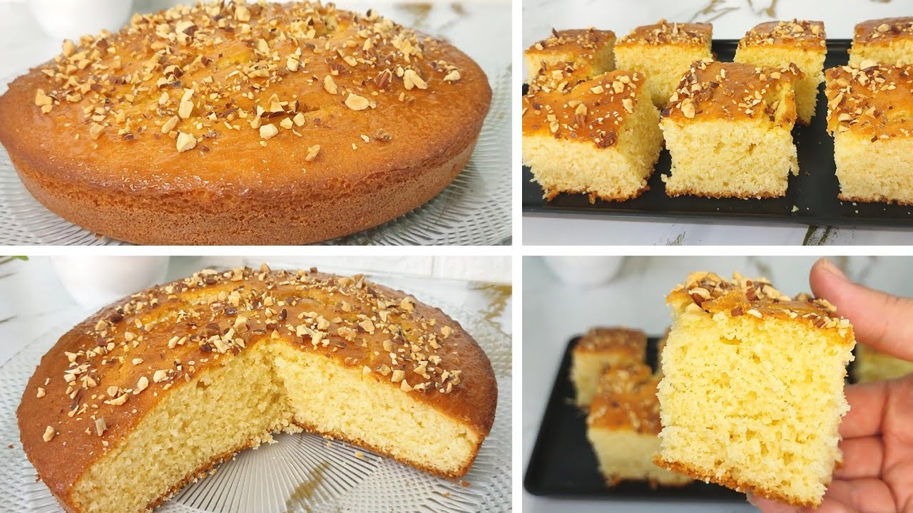 كيكة الياغورت بطريقة ساهلة ومقادير مضبوطة 🙂 gâteau au yaourt