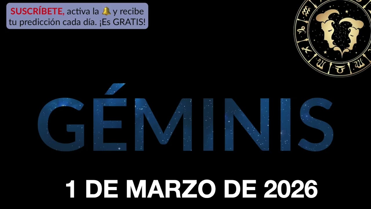 Horóscopo Diario - Géminis - 1 de Marzo de 2026.
