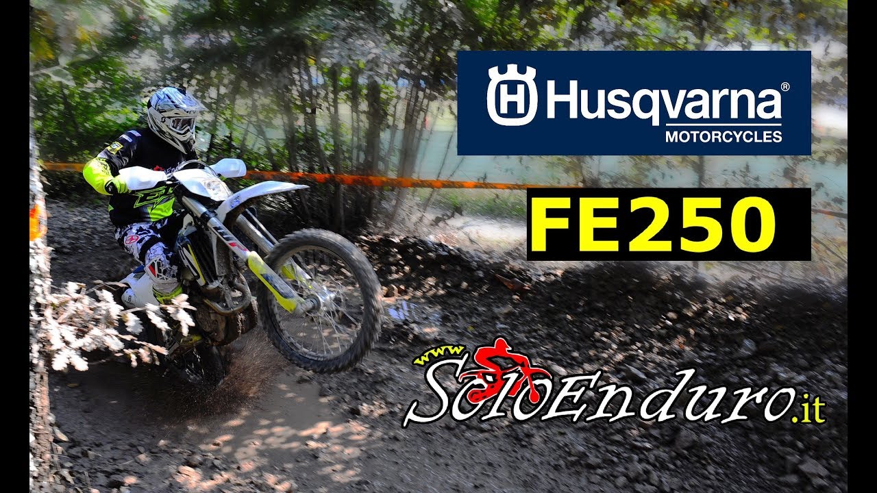 Prova Husqvarna FE250 my 2018
