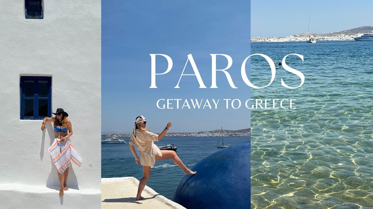 Paros, Greece | Travel vlog July 2025 Naoussa Walking tour