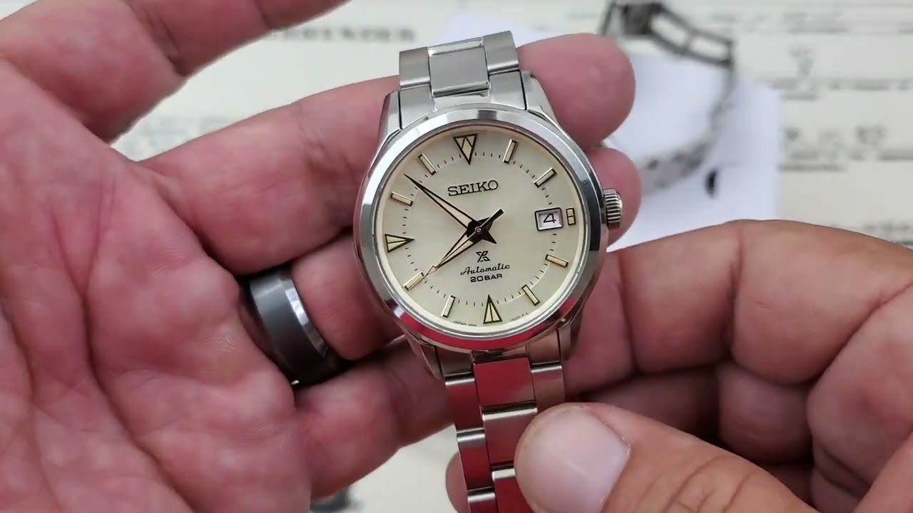 Seiko SBDC145 1959 First Alpinist overview/Barton Hornween 19mm strap