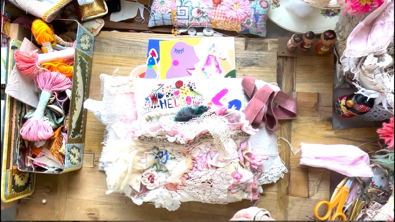 #slowstitching | Roxy Creations Workshop Share 1 | I need a matching Pins and Needle Piece!