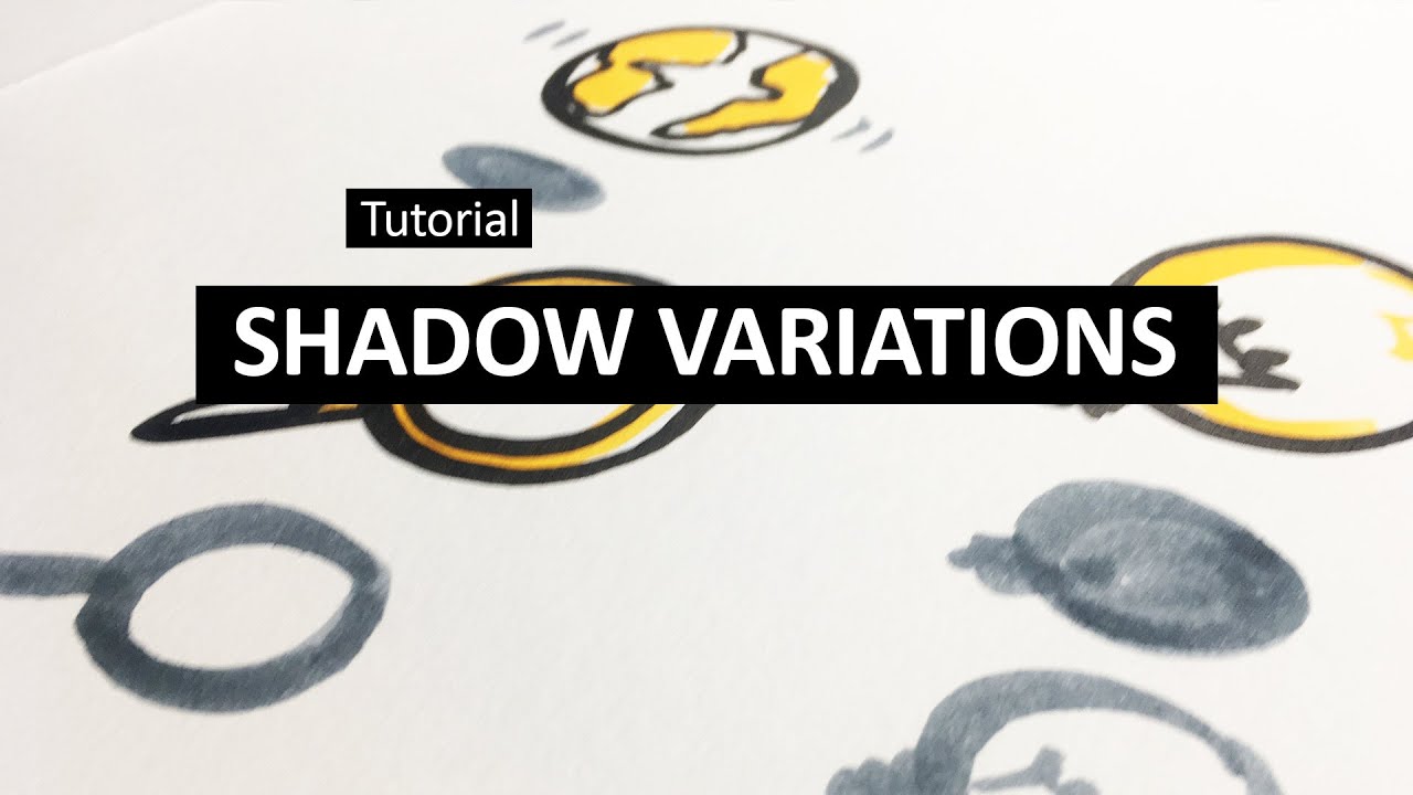 Graphic Recording Tutorial 9: Shadow Variations