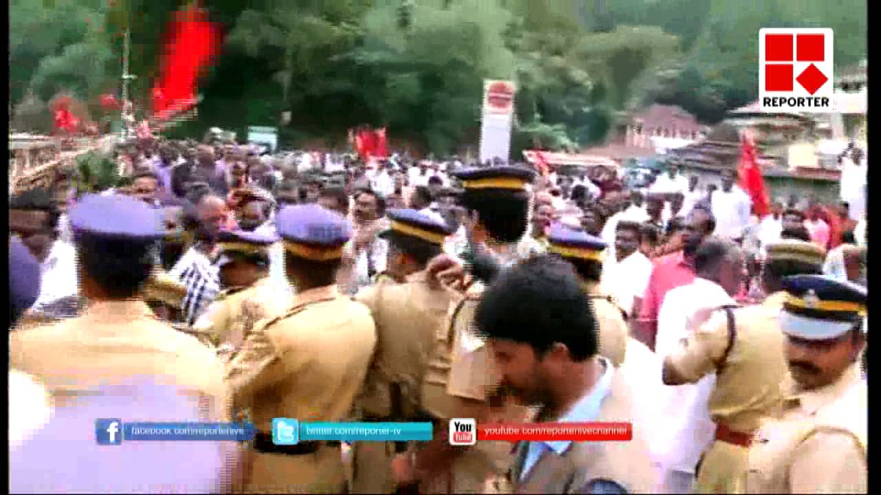 Conflict in Munnar strike