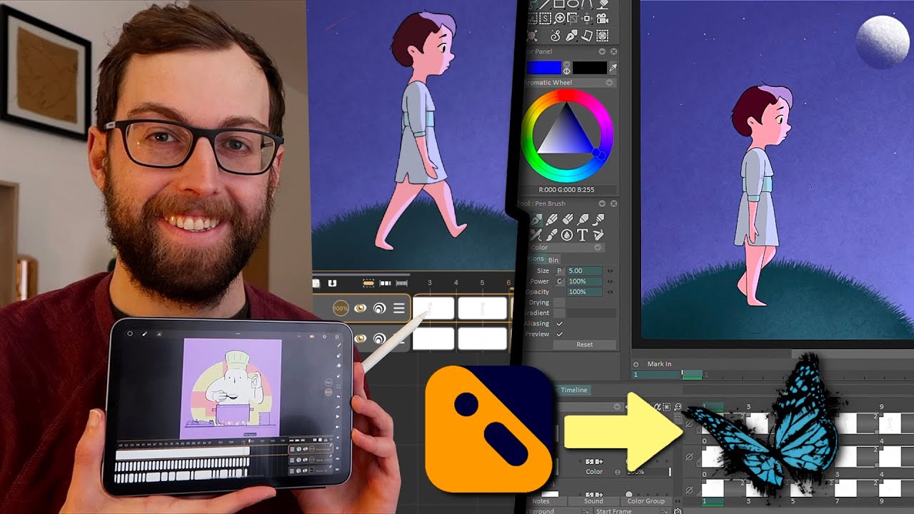 Exporter de Callipeg vers TVPaint Animation | iPad Animation