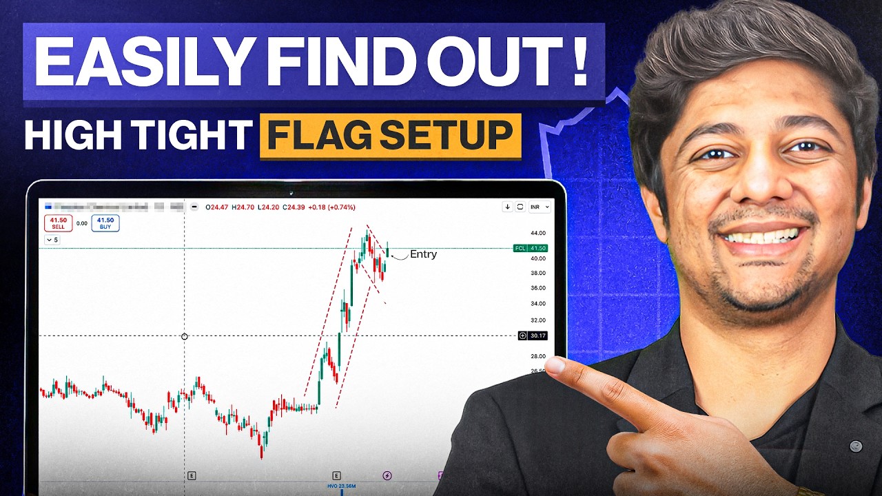 Most Powerful Breakout Setup for Indian Stocks | High Tight Flag Trading Strategy