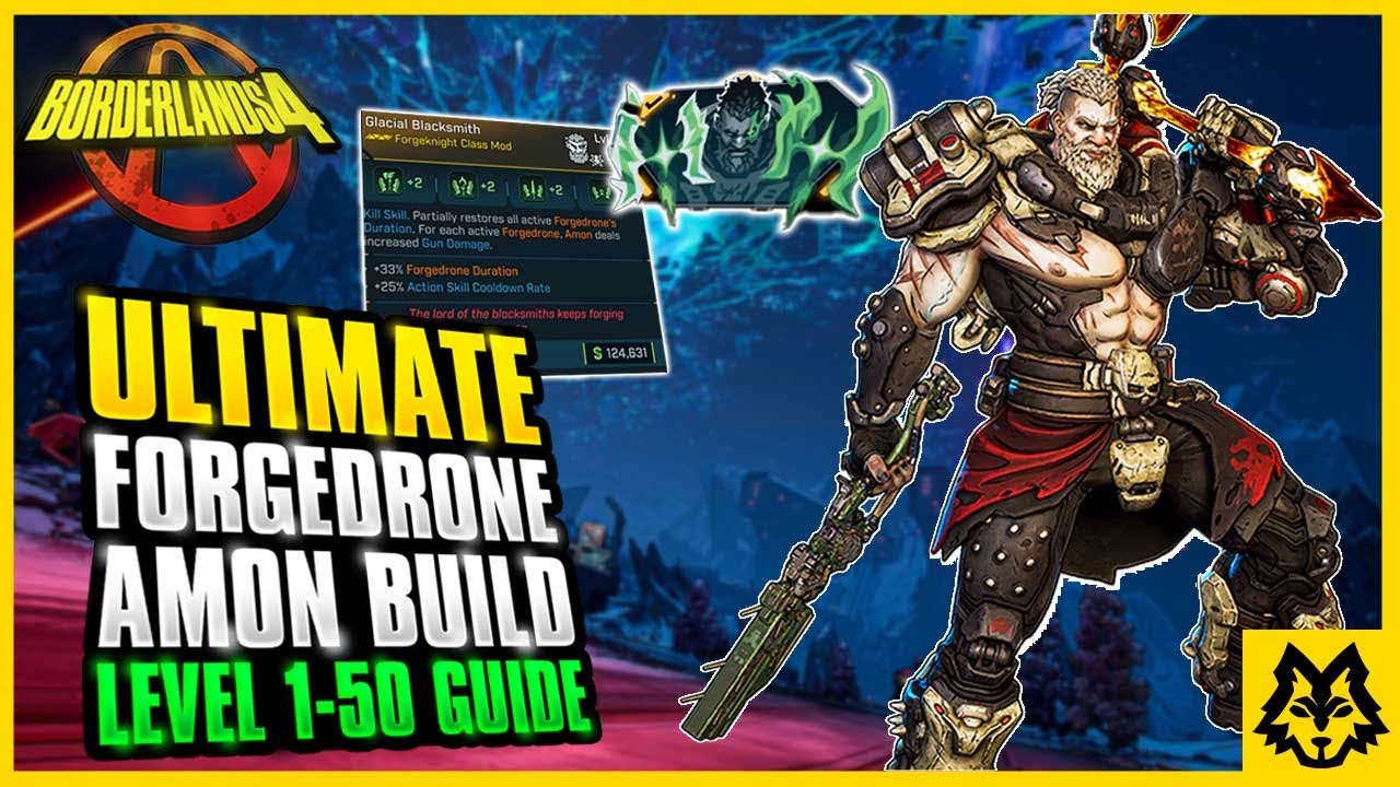 The Ultimate Amon Forgedrone Build! | Borderlands 4 Amon Build Guide Level 1-50