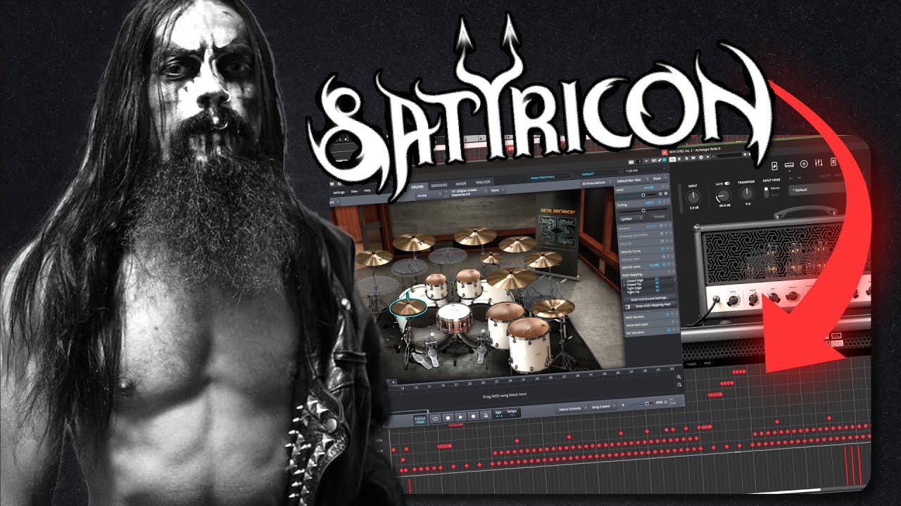 Я ПОЛНОСТЬЮ ИСКАЖУ ЭТУ КУЛЬТОВУЮ ПЕСНЮ Satyricon?
