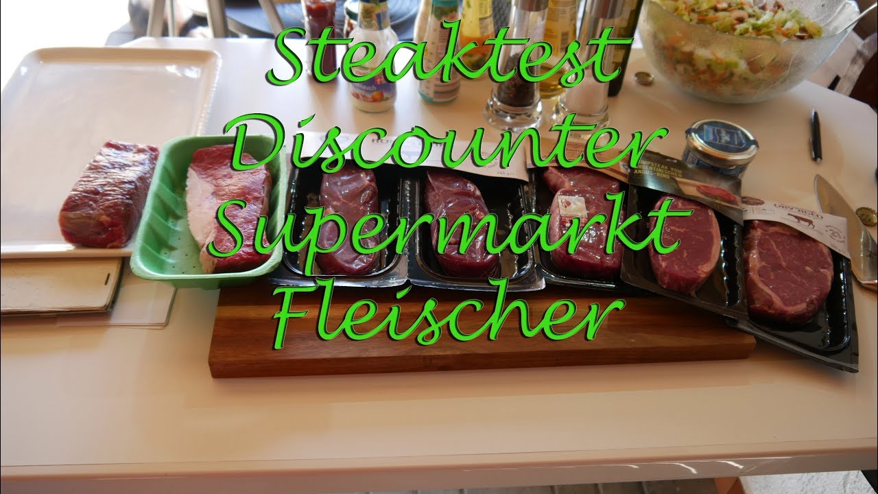 Was schmeckt besser? Steaktest Discounter Supermarkt und Metzger Y-BBQ