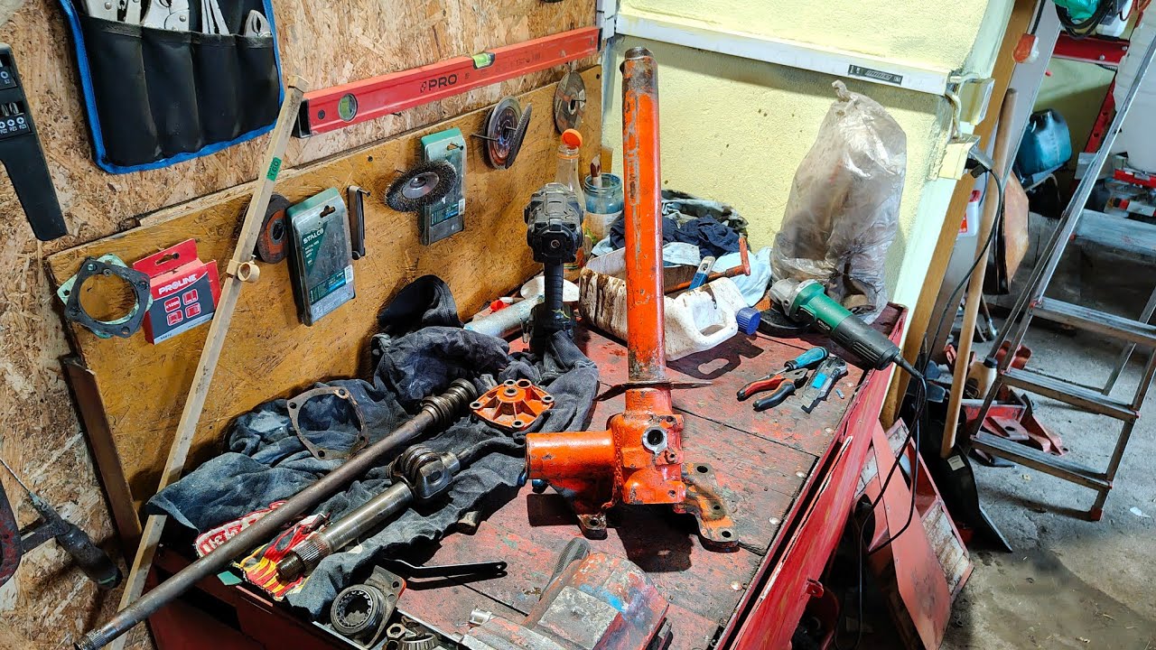 Bierzemy się za dokończenie Renault 86 /rozbieramy kolumne kierowniczą/przebite koło w quadzie 🙆 