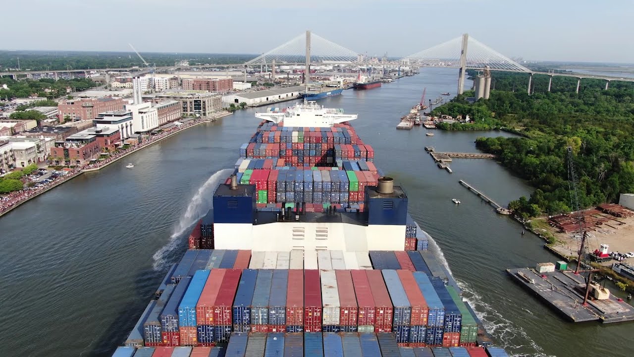 Marco Polo - Largest container ship to ever call on the Port of Savannah