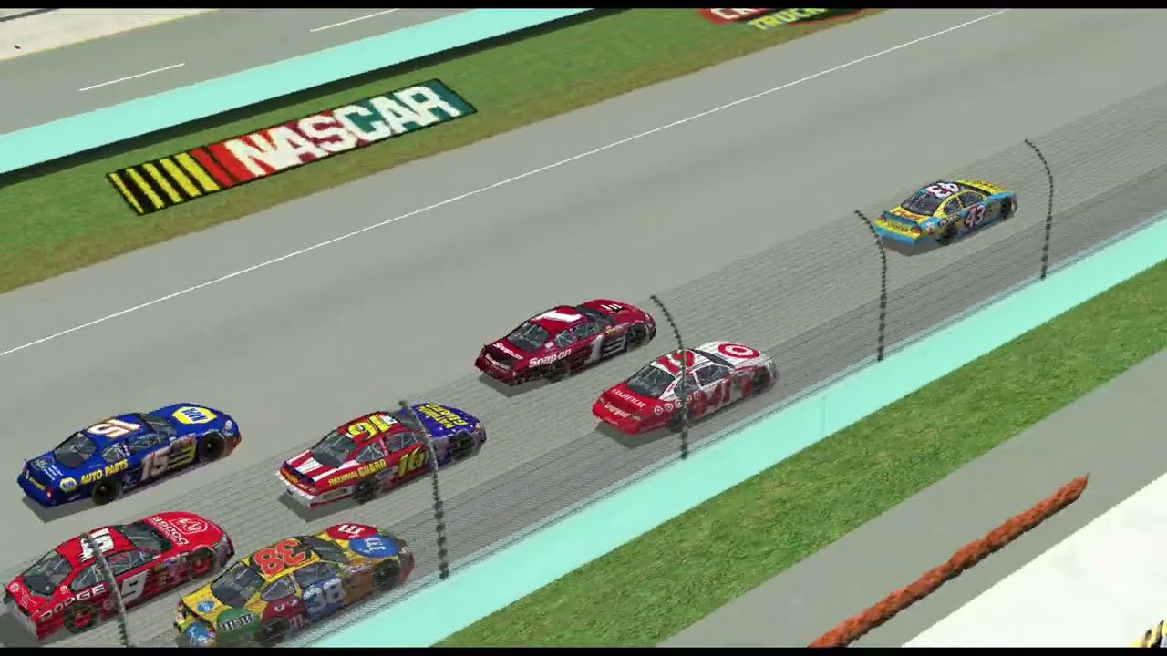 NR2003 career season 2 race #35 @ Homestead Miami Speedway