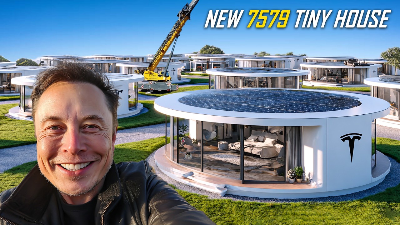 The TRUTH Behind Elon Musk’s Tesla Tiny House – A Production Plan That Stuns the Market