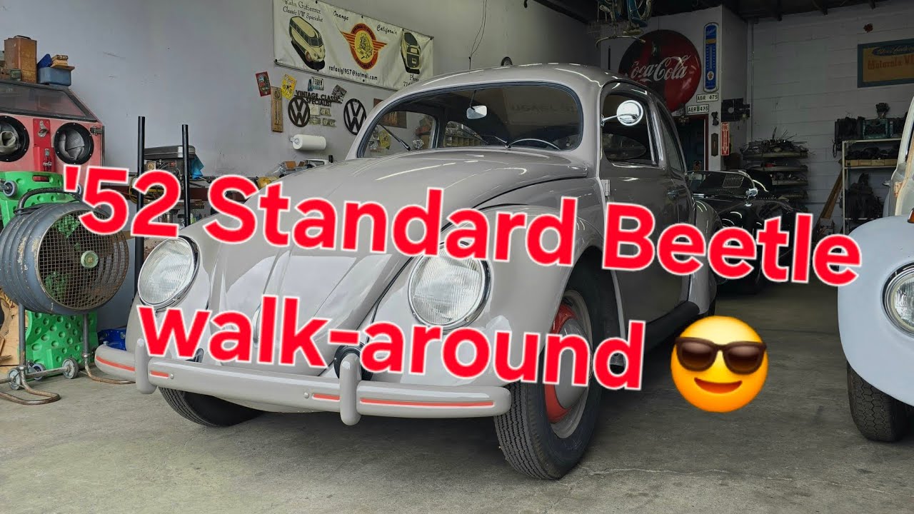 Общий вид моего Standard Beetle 1952 года выпуска — 25 л.с. и тросовые тормоза!