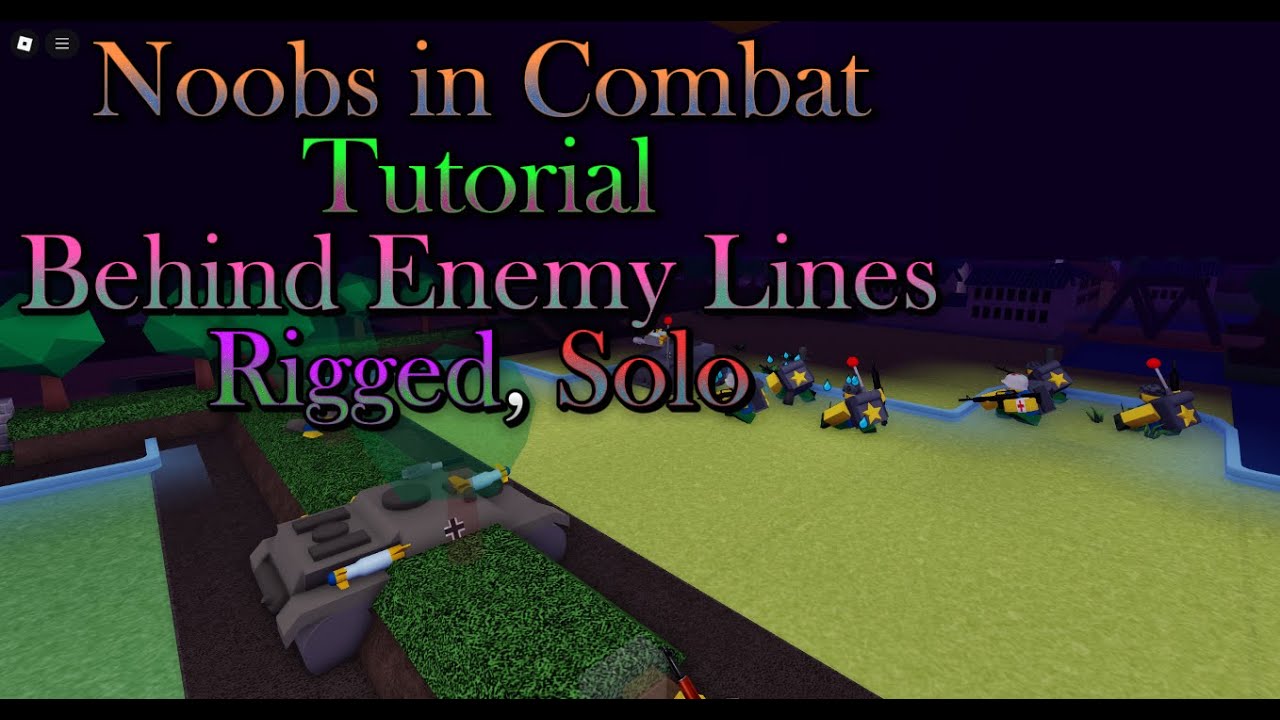 Roblox NIC Tutorial - Behind Enemy Lines (Rigged, Solo) Newest