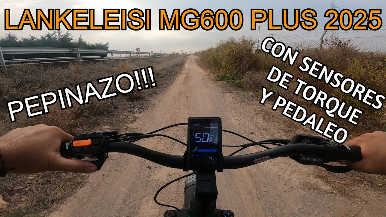 ¡Mira cómo se comporta la LANKELEISI MG600 Plus en terrenos difíciles! GINESSOT