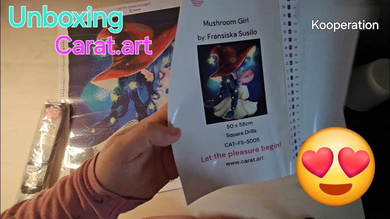 Shopvorstellung und Große FREUDE 😄 Wir schauen uns ein Künstlerbild von Carat.art an.