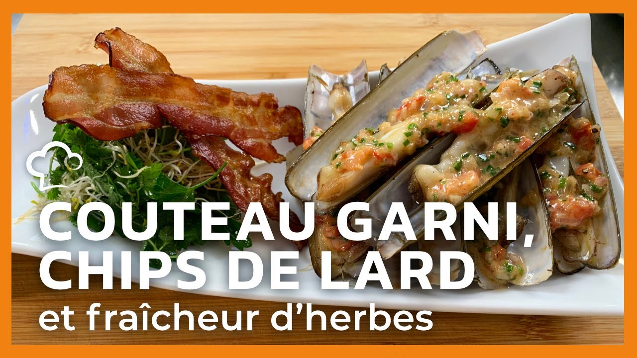 Couteau garni | Entrée facile
