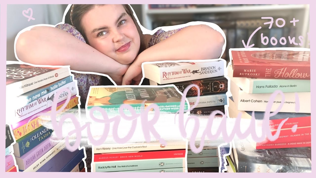 Терапии оказалось недостаточно, поэтому я купила более 70 книг 📚🌸 | Огромная покупка книг!