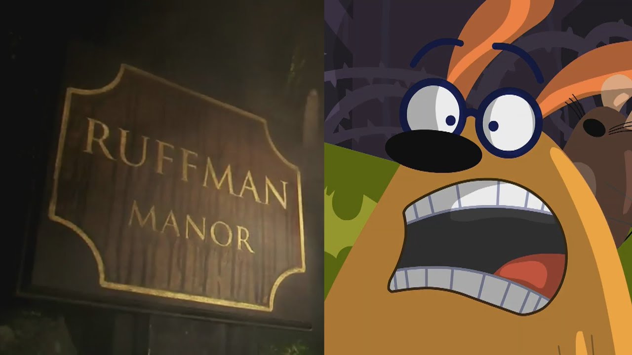 1 Second from Every Minute of 8 Ruff Ruffman Halloween Episodes!