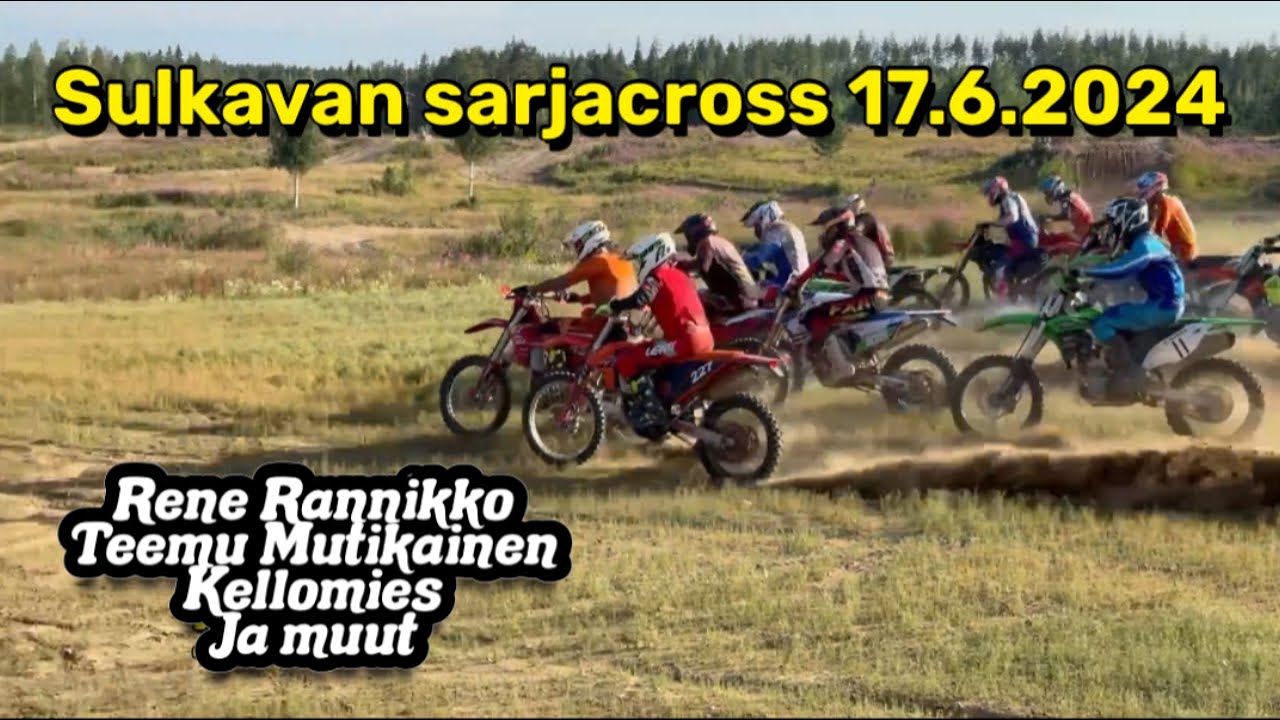 Sulkavan sarjacrossit feat. Rene Rannikko, Teemu Mutikainen ja Kellomies